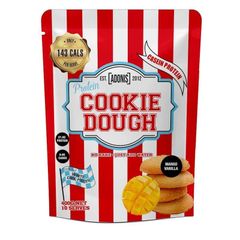 Bột bánh quy protein Adonis Gear (protein casein) - xoài vani 400g 10 khẩu phần