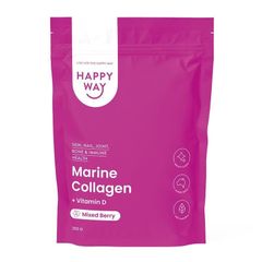 Bột Collagen Biển Happy Way Mixed Berry 250g