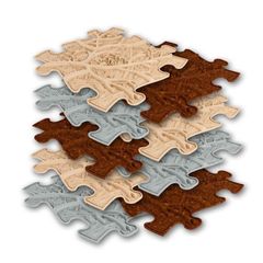 Bộ thảm chơi cảm giác Muffik Roots