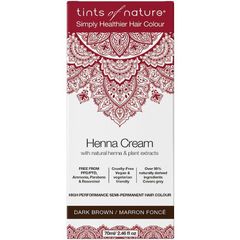 Kem nhuộm Henna Tints of Nature màu nâu sẫm 70ml