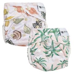 Tã bơi tái sử dụng Designer Bums Sanctuary 2 gói