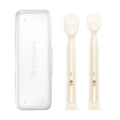 Bộ thìa silicon Bc Babycare 2 chiếc