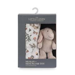 Đồ chơi nhồi bông & Thỏ thu hoạch bằng vải muslin của Công ty Little Linen