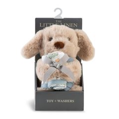 Đồ chơi nhồi bông & máy giặt của Little Linen Company Barklife Dog