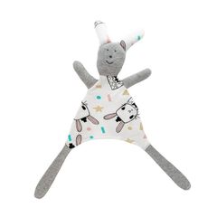 Baby Loves Sleep - Chăn bông Bunny Hugs Baby - Xám mát 1 mảnh