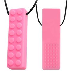 Vòng cổ cảm giác Safari Sensory Khối màu hồng