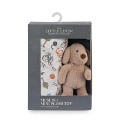 Đồ chơi nhồi bông & vải muslin của công ty Little Linen dành cho chó Barklife