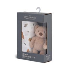 Đồ chơi nhồi bông & gấu Nectar bằng vải Muslin của The Little Linen Company