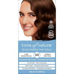 Thuốc nhuộm tóc vĩnh viễn Tints of Nature 5D Natural Light Golden Brown 130ml