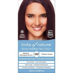 Thuốc nhuộm tóc vĩnh viễn Tints of Nature 4M Medium Mahogany Brown 130ml