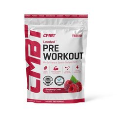 CMBT Loaded Pre Workout 240g Raspberry Crush
