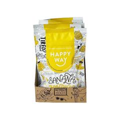 Bột Protein Whey Happy Way Banana Bonanza Gói du lịch 6x60g