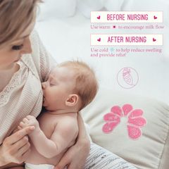 Bộ sản phẩm cho con bú Ninja Mama Breast Therapy Packs Plus Booby Booster Túi trà tăng tiết sữa