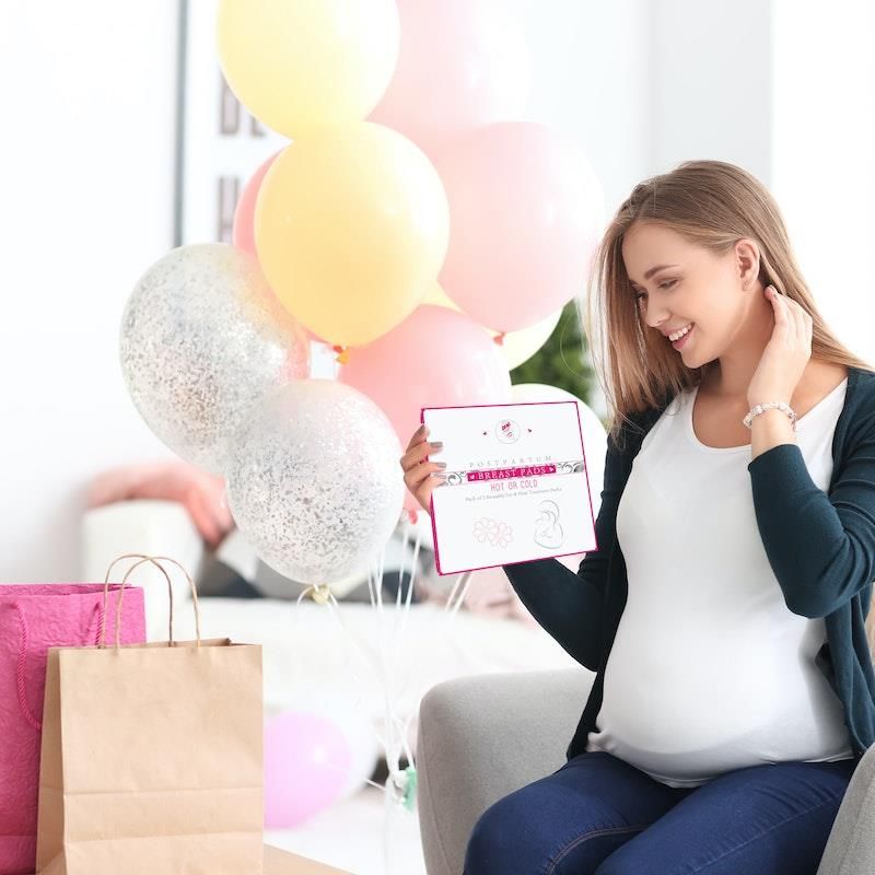 Bộ sản phẩm cho con bú Ninja Mama Breast Therapy Packs Plus Booby Booster Túi trà tăng tiết sữa
