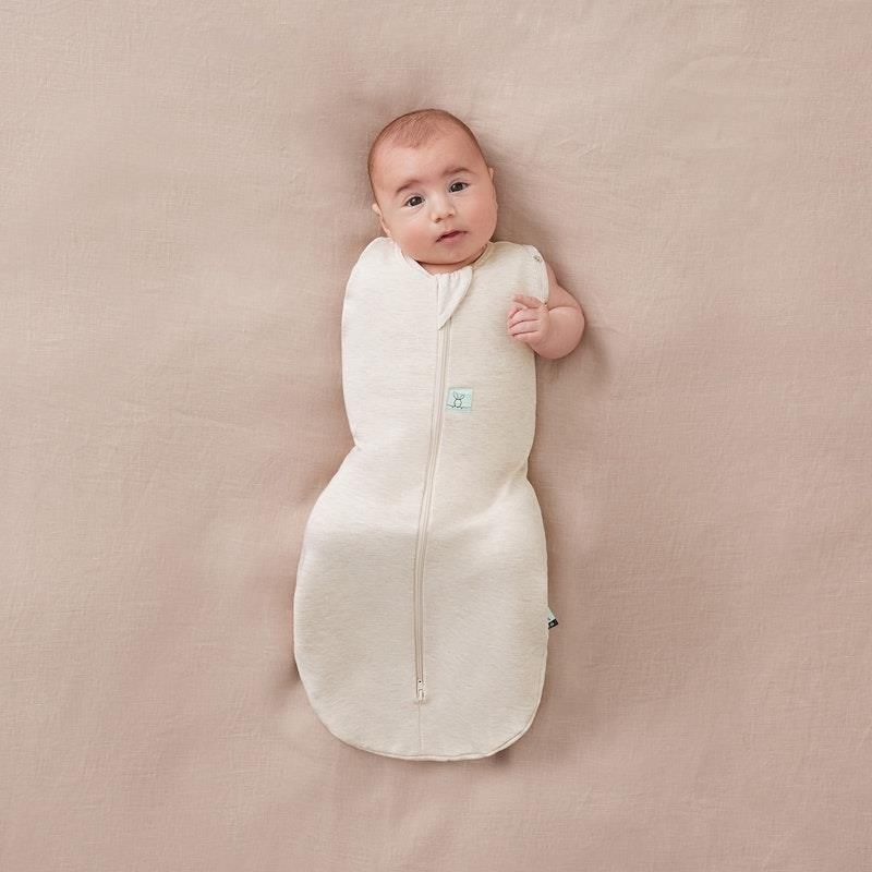 Túi quấn ergoPouch Cocoon Oatmeal Marle 0.2 TOG 0-3 tháng