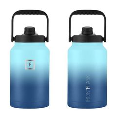 Bình đựng nước bằng sắt có nắp vòi, Blue Waves, 128oz/3800ml 1 chiếc