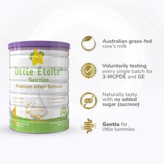 Sữa bột Little Etoile Stage 1 Premium Infant Formula (0-6 tháng) 800g