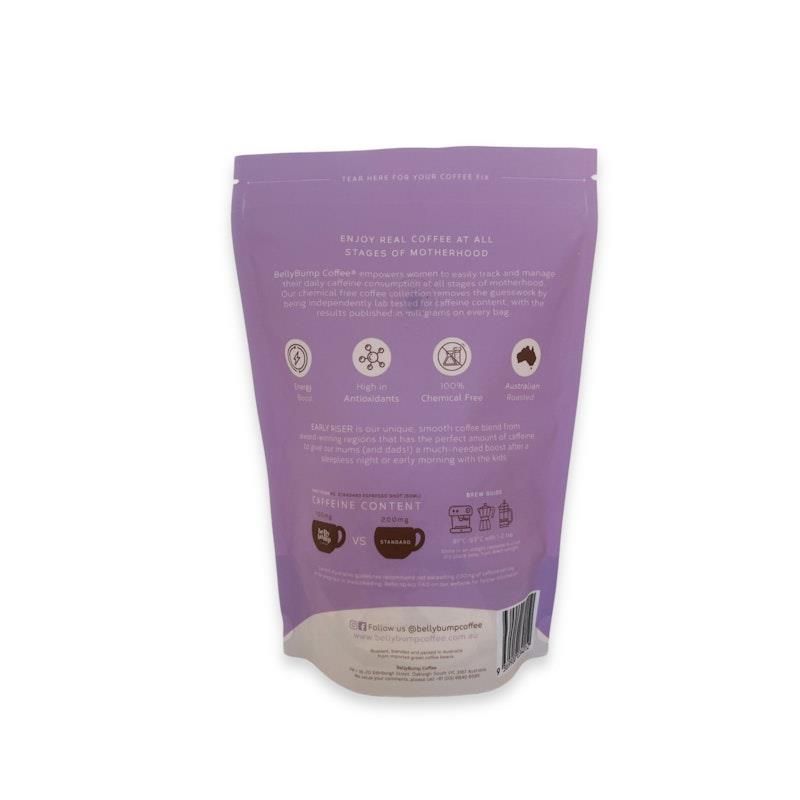 Cà phê BellyBump Early Riser nguyên hạt 250g