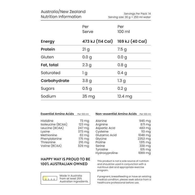 Bột Protein Whey Happy Way Ashy Bines Passionfruit 420g