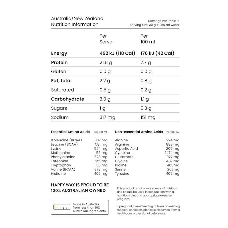 Bột Protein chay Happy Way Banana Bonanza 500g