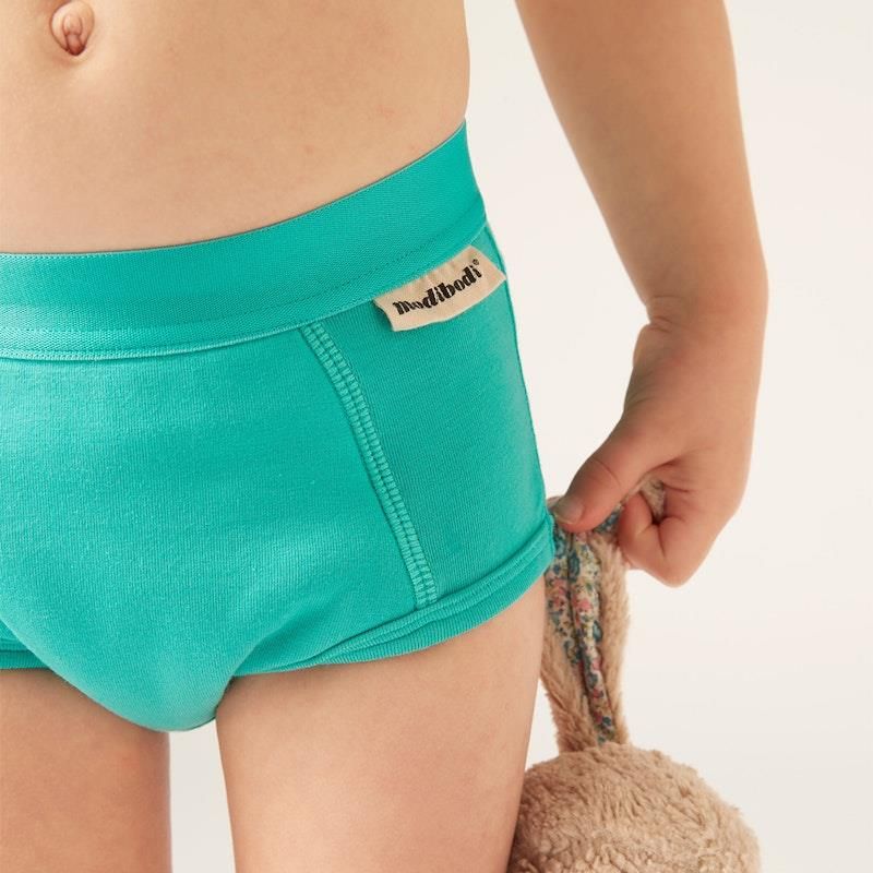 Quần tập luyện ban ngày Modibodi có thể tái sử dụng cho trẻ mới biết đi 2 chiếc Siêu anh hùng 3-4 tuổi