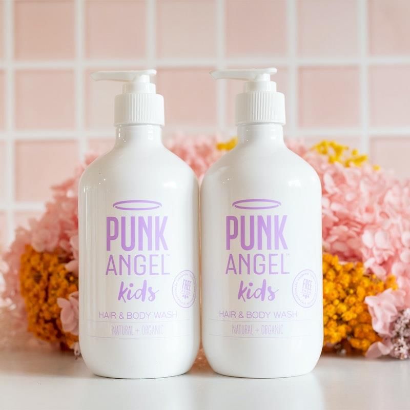 Gói sản phẩm chăm sóc tóc và sữa tắm Punk Angel