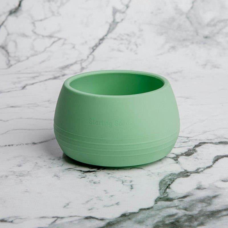 Starting Solids Australia Sucky Scoop Bowl Mint Crisp