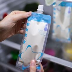 Túi trữ sữa mẹ tái sử dụng Cherub Baby 180ml 50 lần sử dụng, 10 gói