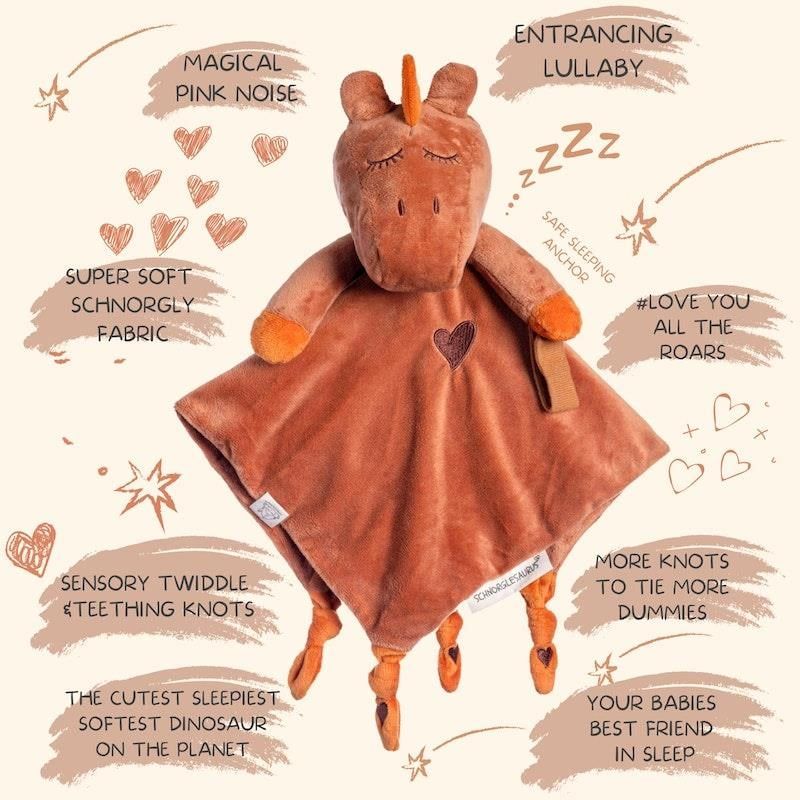 Chăn ngủ SCHNORG BABY Lullaby & Pink Noise. Bruno 1 cái