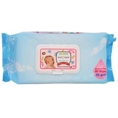 Khăn lau trẻ em không mùi không chứa cồn Uni-Wipe 80 khăn lau 12 gói