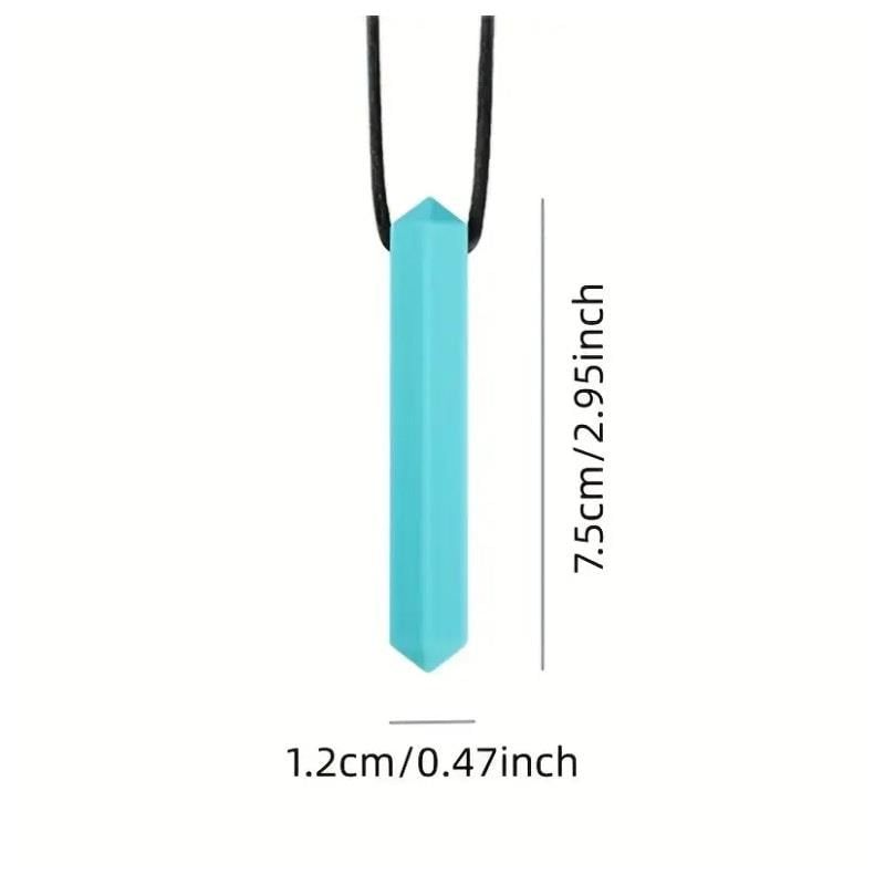 Dây chuyền cảm giác Safari pha lê màu xanh nhạt