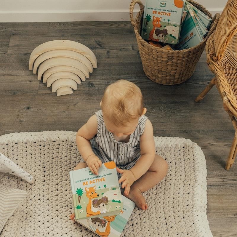 Mizzie The Kangaroo Sách, Sách, Sách - Bộ quà tặng cho bé