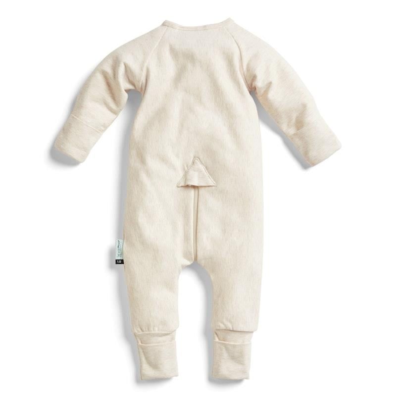 Áo thun tay dài ergoPouch Oatmeal Marle 0.2 TOG 6-12 tháng
