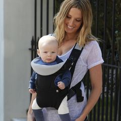 Địu trẻ em màu đen