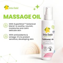 Dầu massage Little Etoile dành cho da nhạy cảm (0+ tháng) 200ml