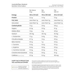 Happy Way Mango Pre-workout 250g