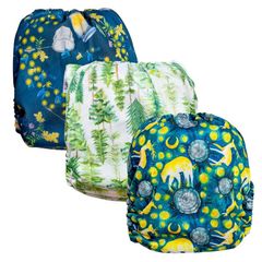 Tã vải Designer Bums Great Outdoors 3 gói