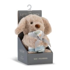 Đồ chơi nhồi bông & máy giặt của Little Linen Company Barklife Dog