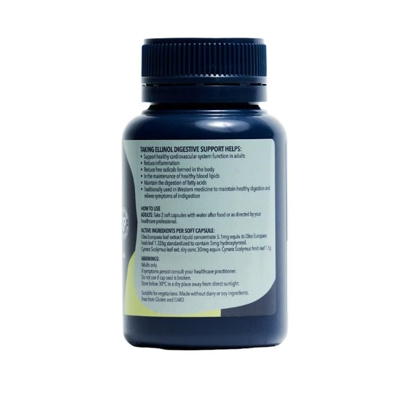 Ellinol Digestive Support 2x60 viên nang mềm