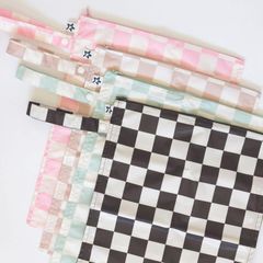 Túi đựng đồ ướt chống bẩn Tiny Twinkle Mess Proof 2 chiếc màu đen và xanh lá cây