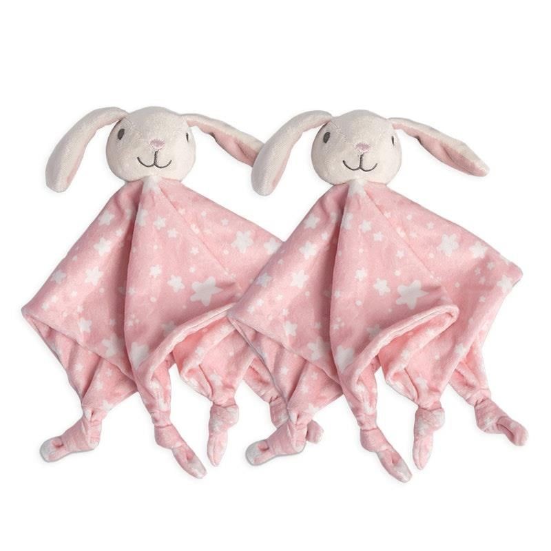 Bộ chăn ga gối Ballerina Bunny Lovie/Comforter của Little Linen Company 2 chiếc