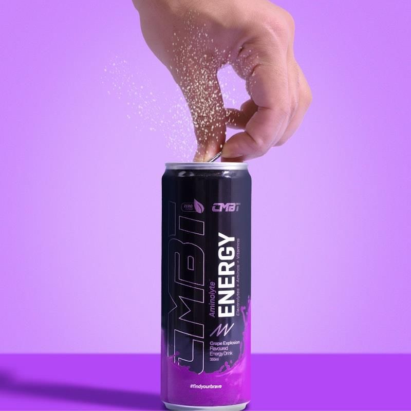 CMBT Aminolyte Energy 355ml x 12 Grape Explosion