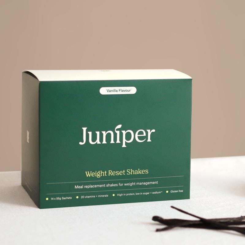 Juniper Nourish Shake Vanilla 14 x 55g Gói