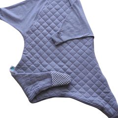 Baby Loves Sleep - 2.5 TOG Winter - Bộ đồ ấm áp cho trẻ mới biết đi có chân - Xám mát mẻ cho 1-3 tuổi