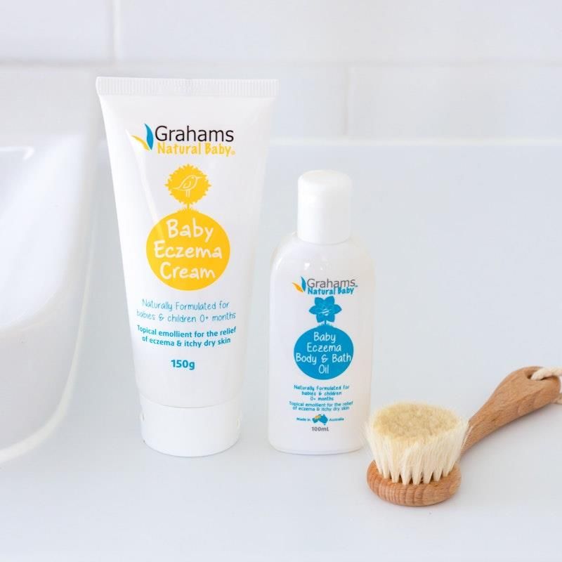 Kem trị chàm Grahams Natural Baby Eczema 75g