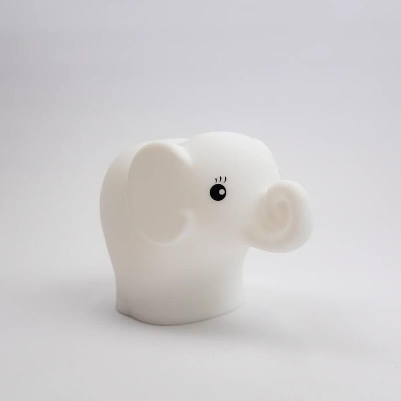 Đèn ngủ silicon mềm babystudio - Voi 1 chiếc