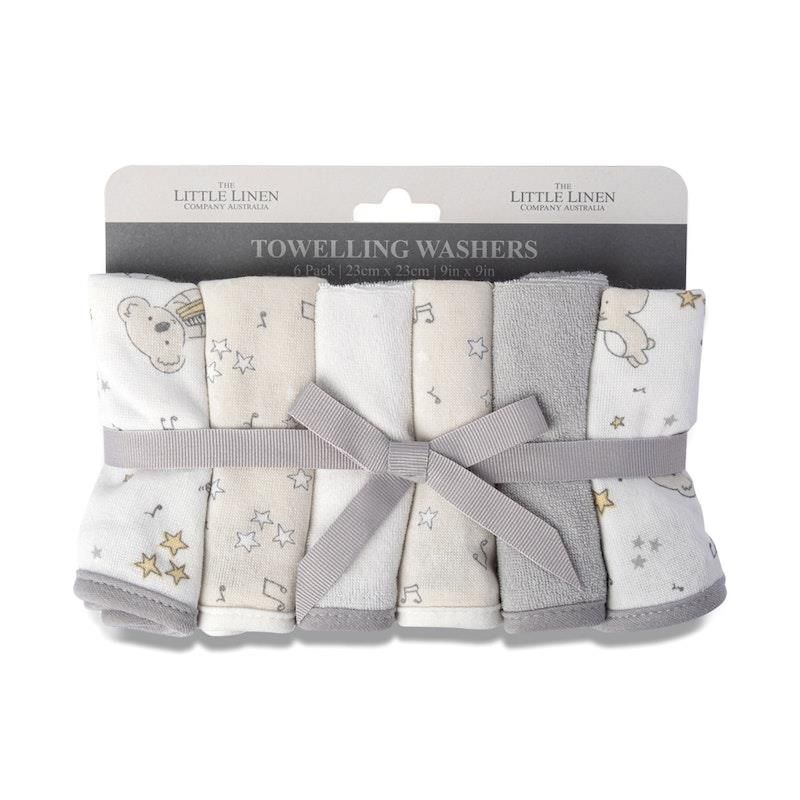 Máy giặt khăn The Little Linen Company 6 chiếc Cheeky Koala