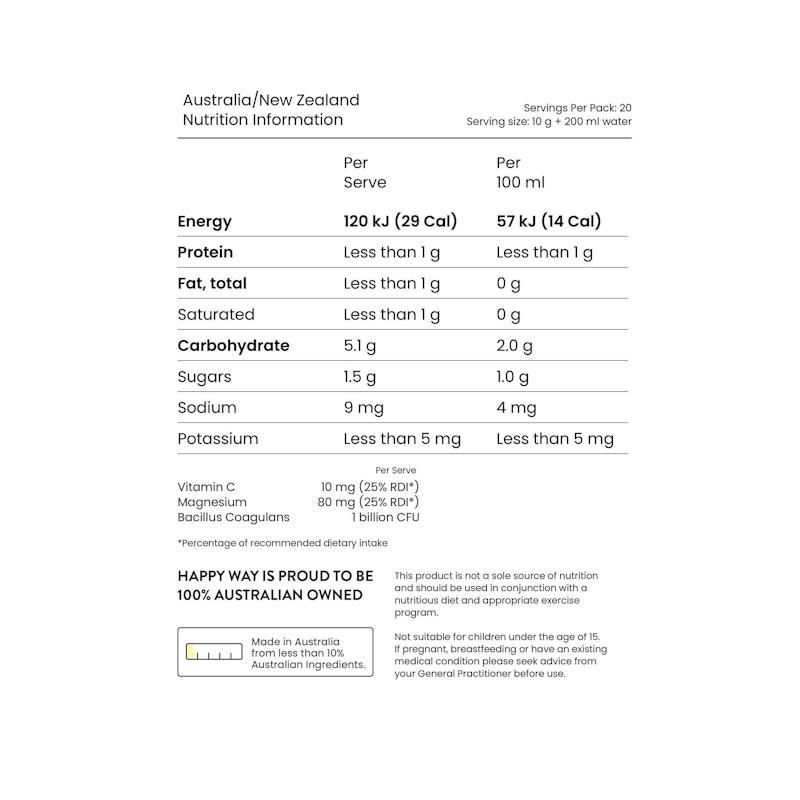 Bột Happy Way Super Reds 200g