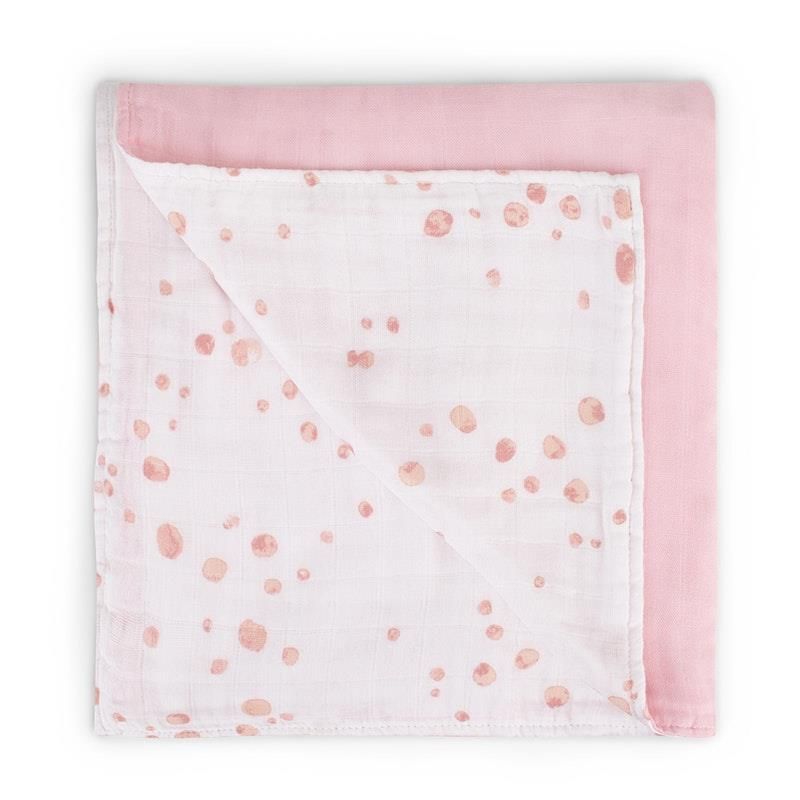 Chăn trẻ em vải muslin tre nhỏ - Hồng bụi Hồng bụi