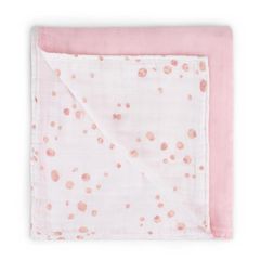 Chăn trẻ em vải muslin tre nhỏ - Hồng bụi Hồng bụi